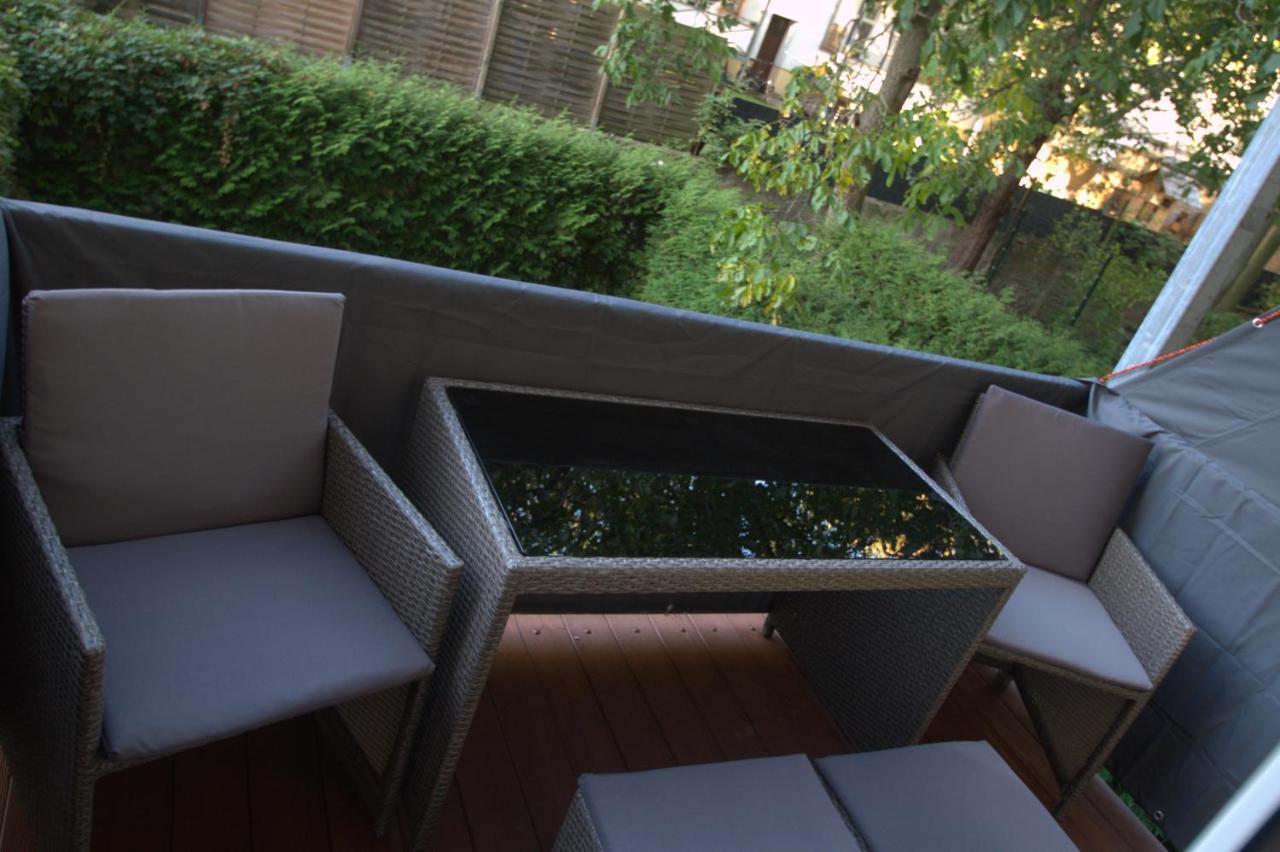 Blissplace 3 Zi Premium Apartment Nahe Getec Arena Mit Kingsize Betten Und Balkon Magdeburg Zewnętrze zdjęcie