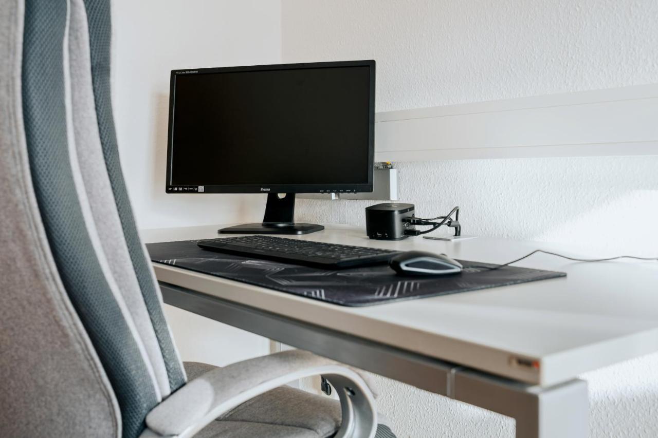 Blissplace 3 Zi Premium Apartment Nahe Getec Arena Mit Kingsize Betten Und Balkon Magdeburg Zewnętrze zdjęcie
