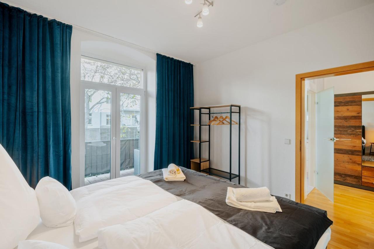 Blissplace 3 Zi Premium Apartment Nahe Getec Arena Mit Kingsize Betten Und Balkon Magdeburg Zewnętrze zdjęcie